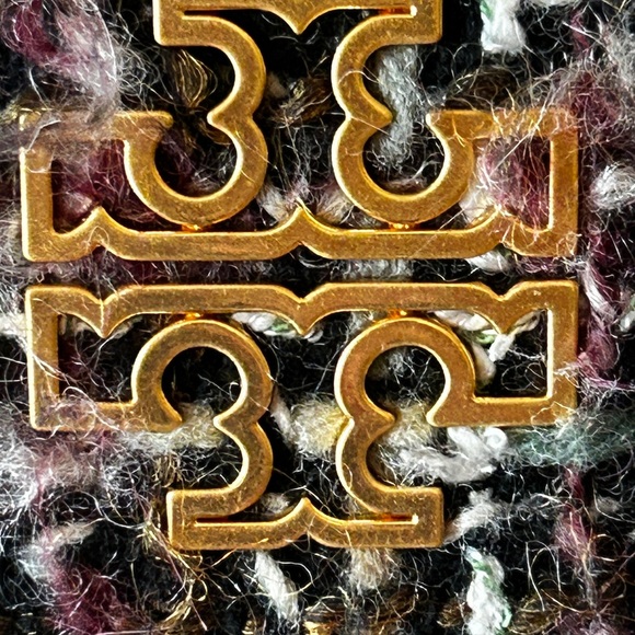 EUC Tory Burch Tweed Converible Shoulder Bag - Picture 2 of 16